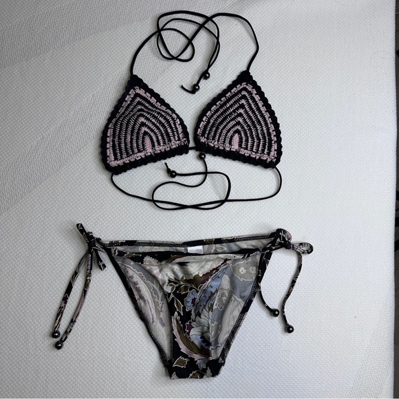 Zimmermann Other - Zimmermann Crochet Bikini Set S